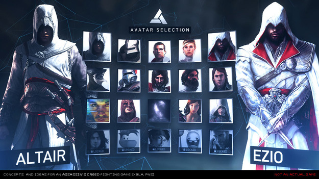Ubisoft проектировала файтинг для серии игр Assassin'с Creed