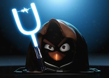 Снимок экрана Angry Birds: Star Wars