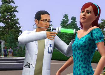 Снимок экрана The Sims 3