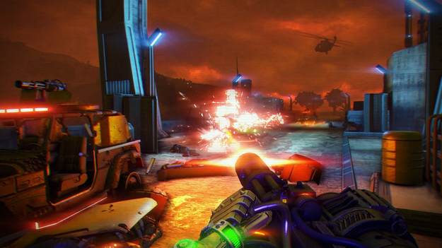 В интернет проникли первые снимки экрана игры Far Cry 3: Blood Dragon