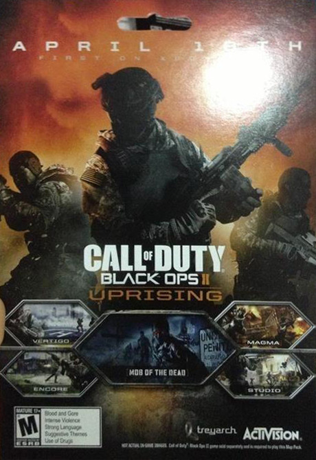 Свежее добавление к игре Call of Duty: White Ops 2 готовится к выходу 16 мая