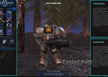 Снимок экрана мода StarCraft Universe