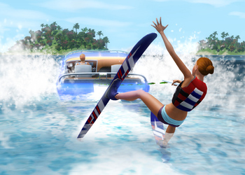 Снимок экрана The Sims 3: Island Paradise