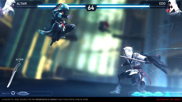 Ubisoft проектировала файтинг для серии игр Assassin'с Creed