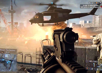 Снимок экрана Battlefield 4