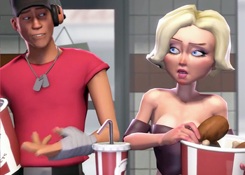 Кадр из анимационного ролика Expiriation Date для Team Fortress 2