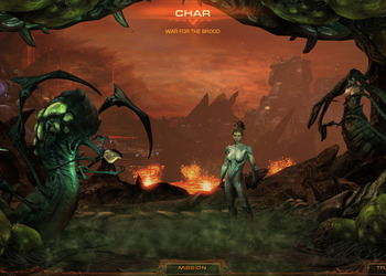 Снимок экрана StarCraft II: Heart of the Swarm