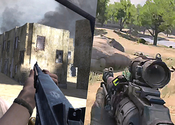 Эволюцию графики всех 30 игр Call of Duty показали на видео