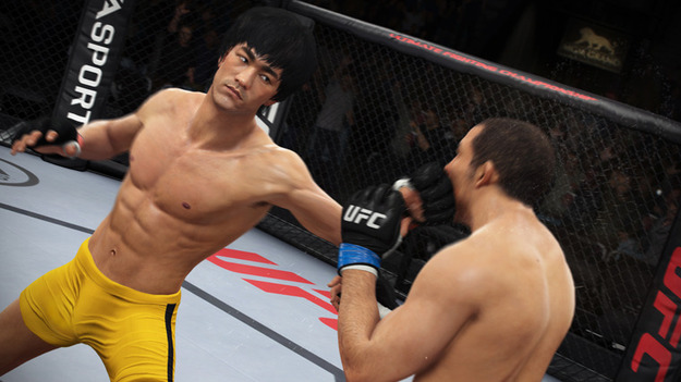 Создатели UFC 14 добавили в игру Брюса Ли