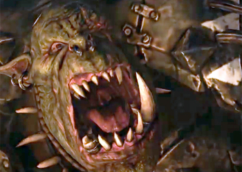 Кровожадного вождя зеленокожих показали в новом эпичном ролике к игре Total War: Warhammer