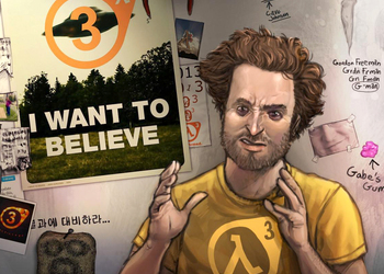 Арт-постер Half-Life 3