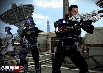 Снимок экрана Mass Effect 3