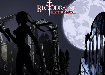 Скриншот тизер-сайта Bloodrayne: Betrayal