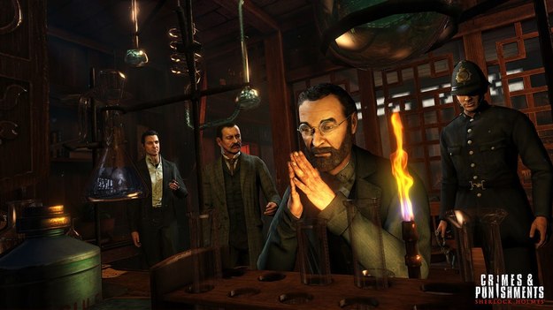 Тест наружности, одежды и черт обвиняемых продемонстрировали в новом видеоролике игры Sherlock Holmes: Crimes and Punishments
