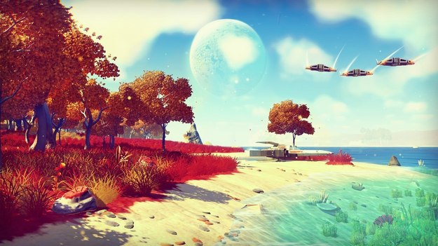 No Man'с Sky предлагает игрокам изучать бессчетное число незнакомых планет