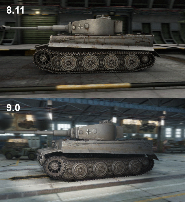 Свежее восстановление 9.0 World of Tanks значительно повысило качество графики игры