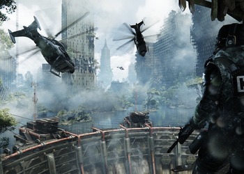 В новом ролике к игре Crysis 3 представили сражение за Уолл Стрит