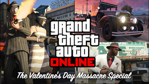 Организация Rockstar предлагает игрокам спрыснуть день Св. Валентина бойней в игре GTA On-line