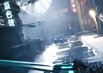 Ghostrunner со скоростным ниндзей в стиле Cyberpunk 2077 в первом трейлере