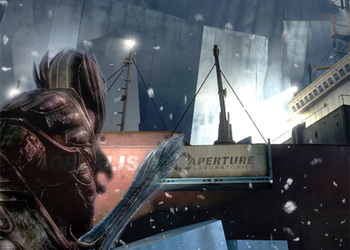 В The Elder Scrolls V: Skyrim обнаружили огромный корабль из Half-Life
