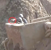 На видео засняли, как новобранец кинул гранату себе в окоп