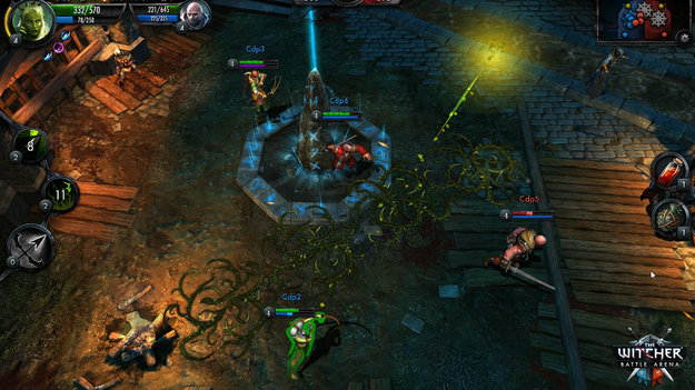 Игра The Witcher: Battle Arena вынесут схватки на абонентскую сцену мобильных платформ