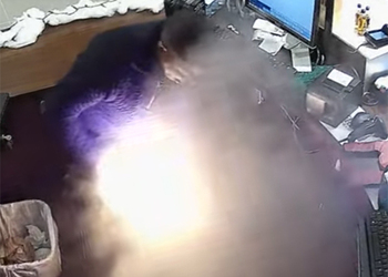 На видео засняли взрыв электронной сигареты в штанах вейпера