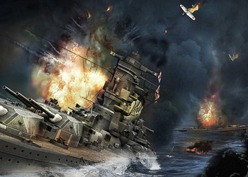 Эсминцы, крейсеры и линейные корабли сошлись в бою во время шторма в новом ролике к игре World of Warships