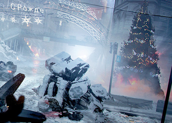 Представлены новые кадры разрушенной Москвы 2127 года из игры Left Alive от создателей Metal Gear