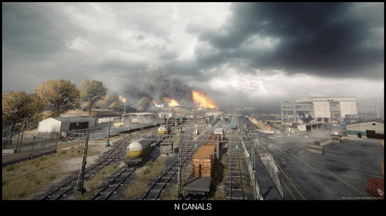 Размещены изображения остальных карт мультиплеера в игре Battlefield 3