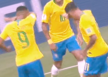 На ЧМ-2018 сборная Бразилии изобразила танец из CS:GO после забитого гола