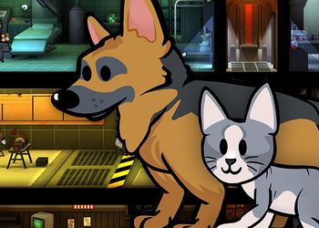 В убежища Fallout: Shelter впустили собак и кошек