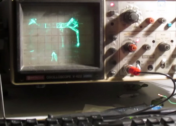 Игру Quake запустили на осциллографе