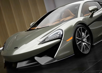 Кадр презентации дизайна McLaren на движке Unreal Engine 4