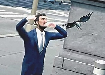 Симулятор какающего на людей голубя показали в первом геймплее