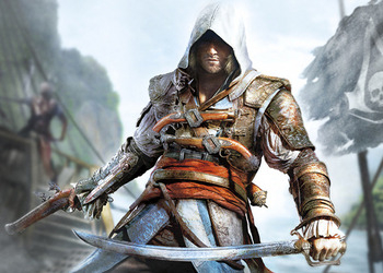 Фрагмент бокс-арта Assassin's Creed IV: Black Flag