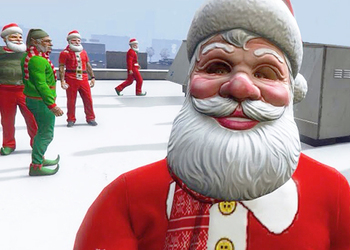 Игрок GTA V ограбил магазин с одним снежком в руке