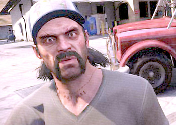 В GTA 5 на игрока напал автомобиль, который он пытался угнать