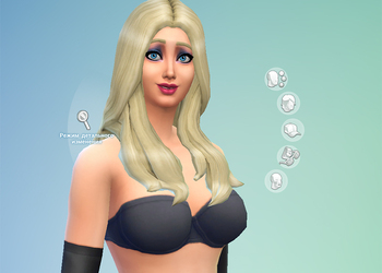 Снимок экрана редактора The Sims 4