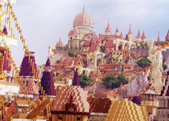 Новиград из «Ведьмака 3» создали в Minecraft и предлагают скачать бесплатно