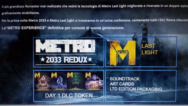Бригада 4A Games выпустит Metro: Redux на консолях следующего поколения и РС