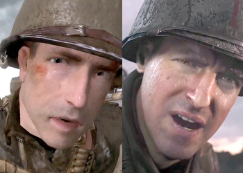 Графику игры Call of Duty: WWII сравнили с Call of Duty 2