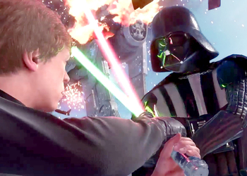 В Star Wars: Battlefront показали живой геймплей сражения между Дартом Вейдером и Люком Скайуокером