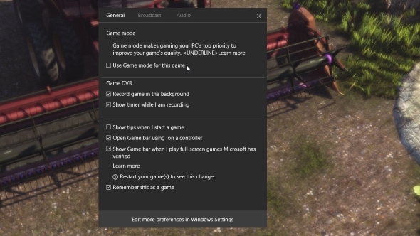 Microsoft подтвердила разработку игрового режима для Windows 10