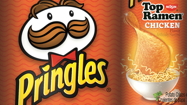  Компания Pringles выпустила чипсы со вкусом «Доширака» 
