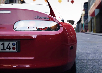 Новый ролик к игре World of Speed демонстрирует Toyota Supra во всей красе