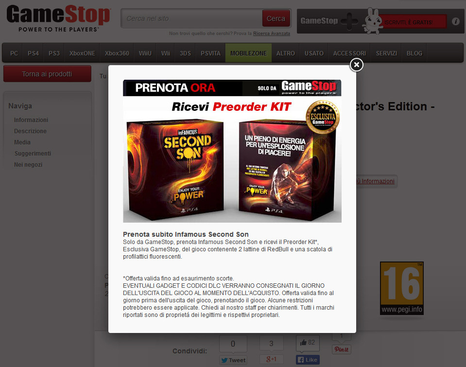 Супермаркет GameStop предлагает светящиеся презервативы в роли приза для заказа игры Infamous: Second Son
