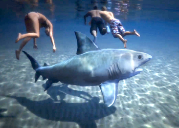 Игроки GTA V могут охотиться на людей в роли большой белой акулы