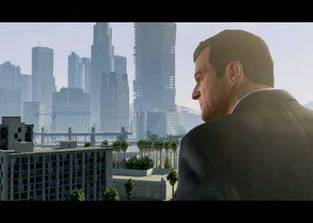 Снимок экрана из трейлера GTA 5