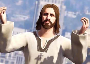 В GTA V обнаружили человека, похожего на разъяренного Иисуса
